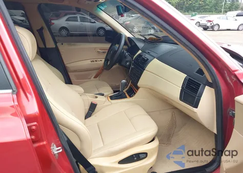 2006 BMW X3 3.0I из США, поврежденный, VIN WBXPA93466WG81923